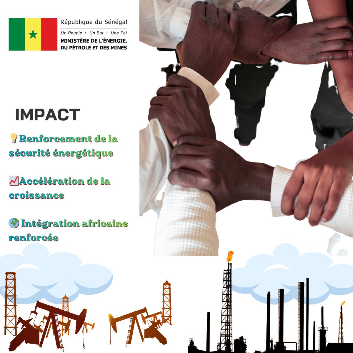 Ministère de l'Energie du Pétrole et des Mines tweet media