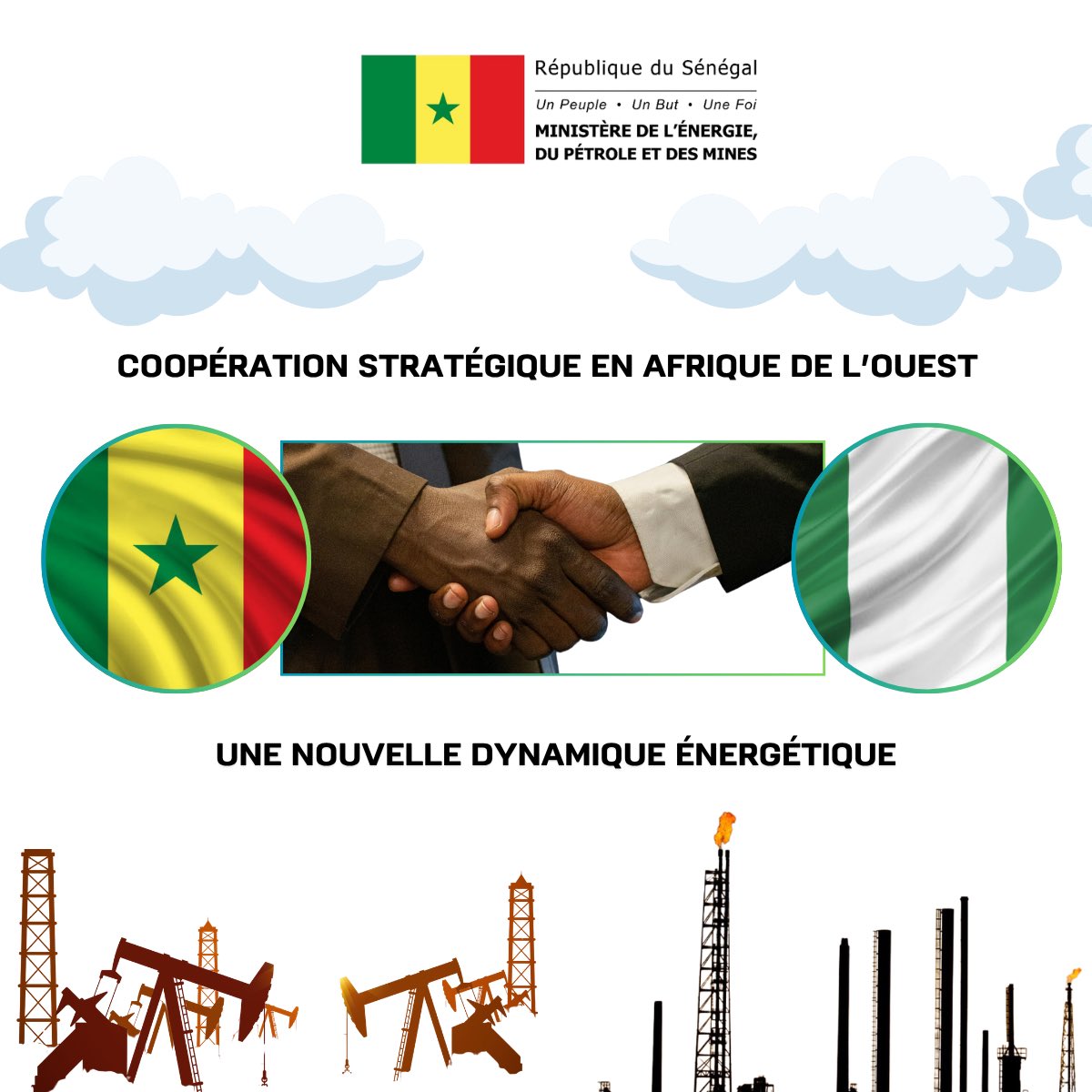 Ministère de l'Energie du Pétrole et des Mines tweet media