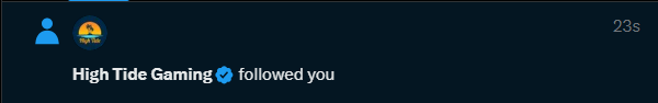High Tide Gaming tweet media
