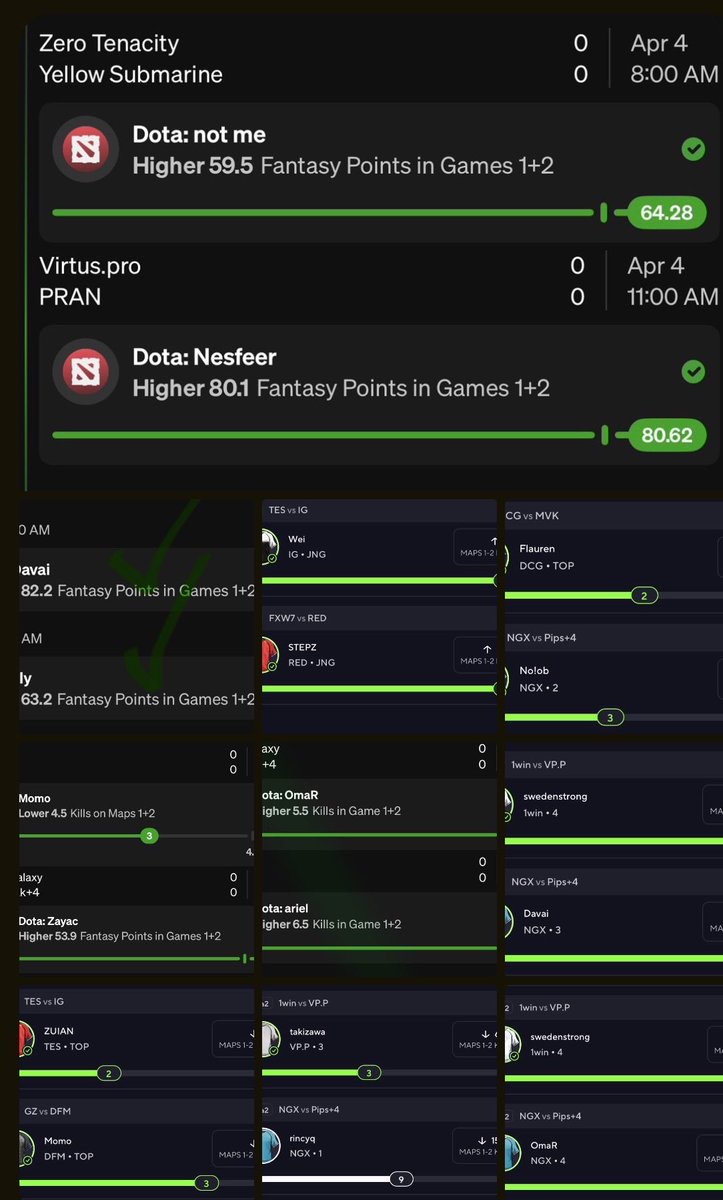 As I always say. If it’s not 2 games only on board ima cook 🪄. Fixing to be a crazy 5 days. Watch what I say yall gonna see a lot of these ! Been going crazy so $3 month to next 5 ppl! Go quick. Return tn.

dubclub.win/r/p/pri-wtnk2/…

#Gambling𝕏 #Dota2 #LeagueOfLegends