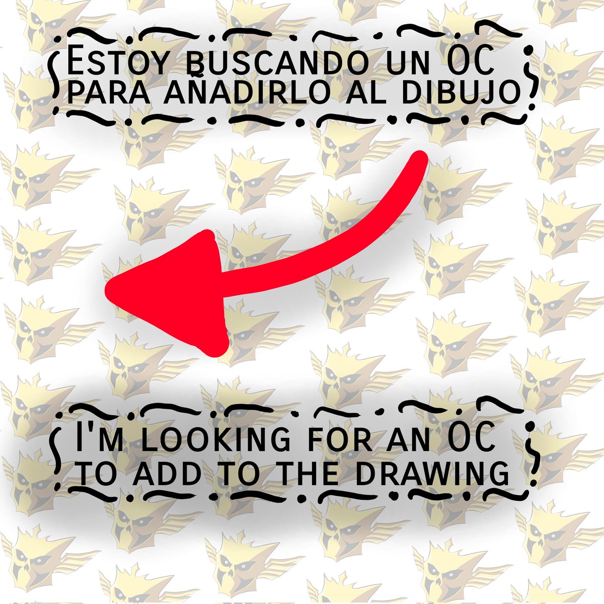 yisus122art's tweet photo. 💥 YOUR OC HERE! 💥 
One character is missing, and I want it to be ONE OF YOU. Comment your OCs below 👇🎨 
Follow these steps to participate:

1️⃣ Follow on Twitter. 

2️⃣ Follow on IG (Link in Bio)

The best OC wins! Don't miss out! ✨ 
#DrawYourOC #OriginalCharacter  #ArtMoots https://t.co/HQeBvwZhsF