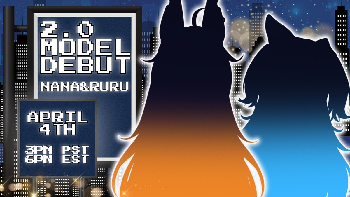 Nana & Ruru🐶🐶 | Duo Dog VTUBER tweet media