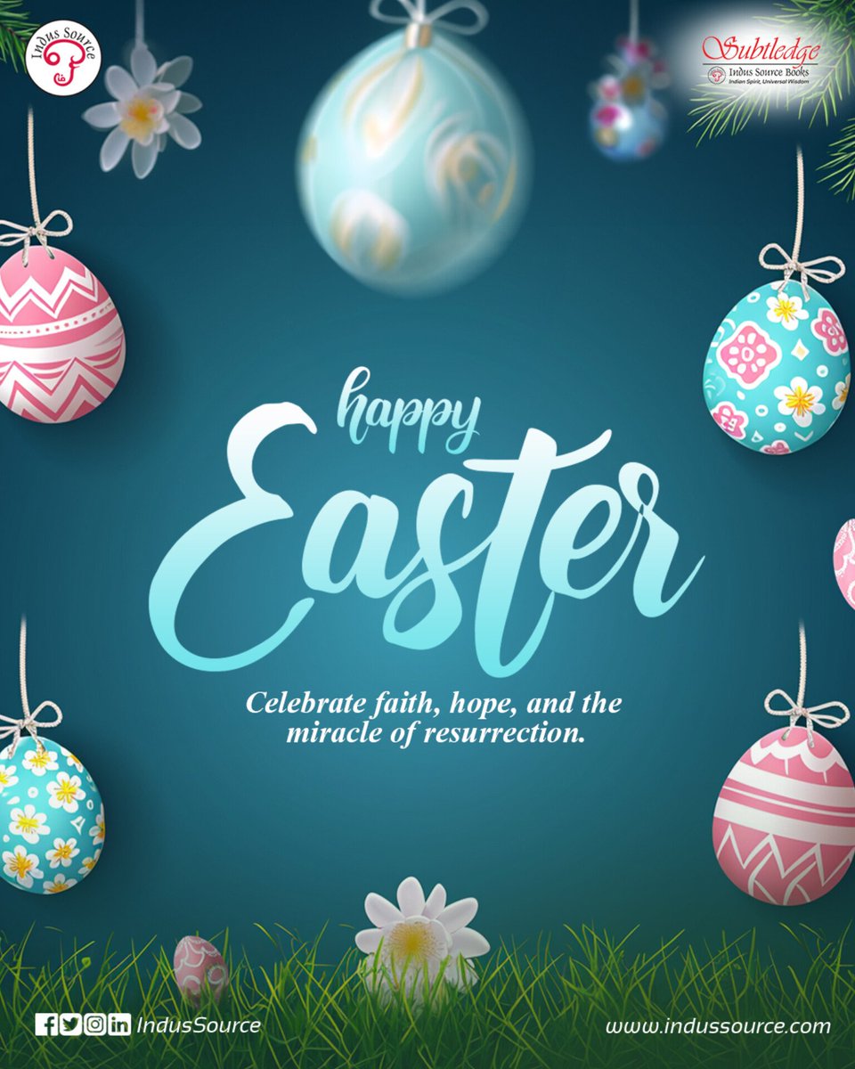 🌸📚 Happy Easter! 🐣✨

This season of renewal and hope is the perfect time to turn a new page and rediscover the joy of reading. 💛

Celebrate Easter with books that uplift, enlighten, and stay with you long after the last page.

#HappyEaster #ReadingSeason #BookLovers