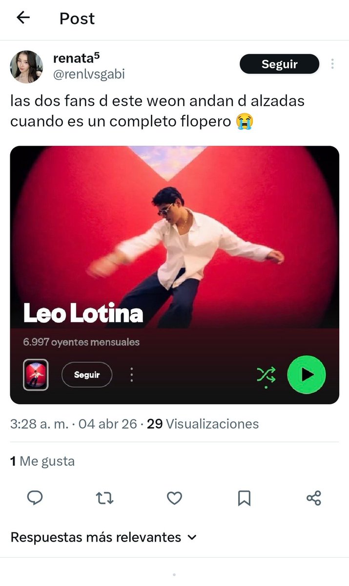 protectleonardo's tweet photo. 🚫 REPORTAR Y BLOQUEAR 🚫

Esta cuenta (recién creada) está haciendo comentarios ofensivos hacia Leonardo y sus fans, por favor no interactúen y denuncien bajo "spam" y "discurso violento" para tirar la cuenta más rápido

🔗 https://t.co/9udtTG2Iv6 https://t.co/Icwaa4nRYp