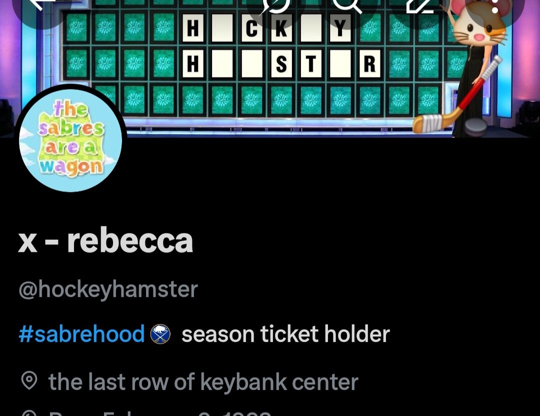 x - rebecca tweet media