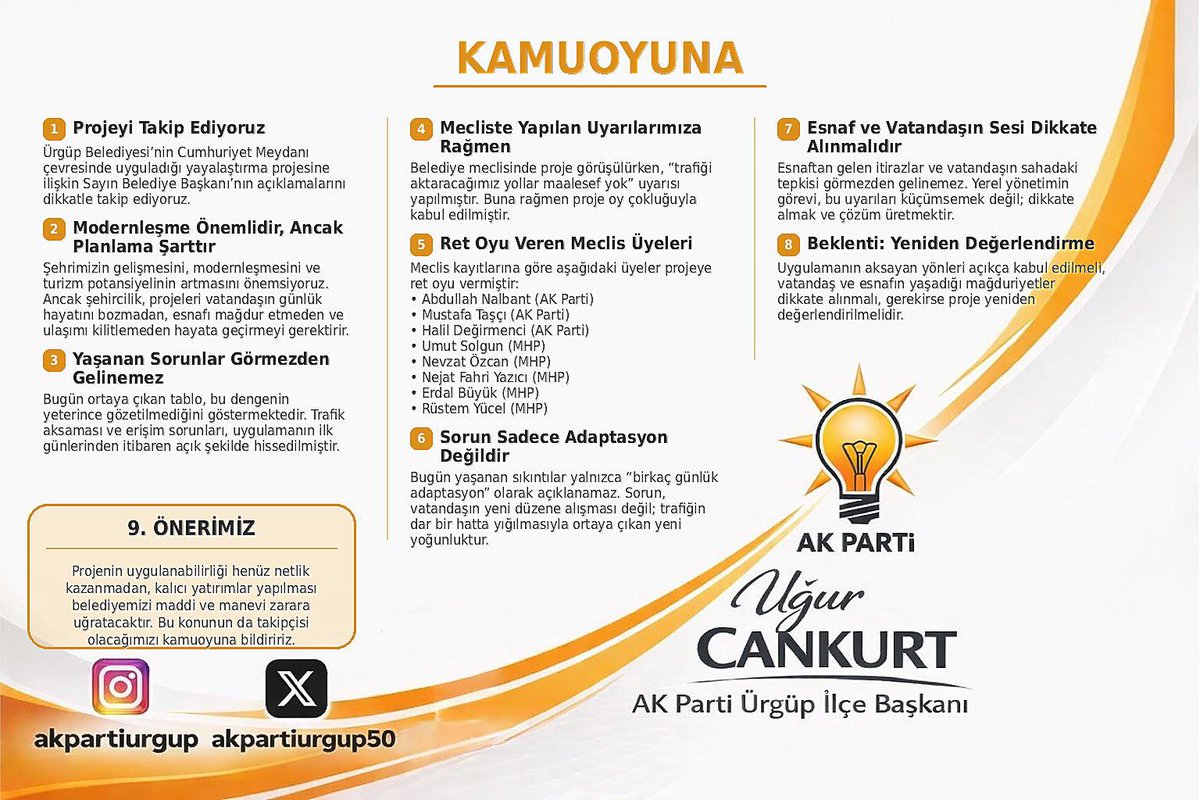 KAMUOYUNA DUYURU !!

<a href="/av_mfa/">Muhammed Feyzi Aygün</a> <a href="/MvSuleymanOzgun/">Süleyman Özgün🇹🇷</a> <a href="/EmreCaliskan_50/">Emre ÇALIŞKAN</a> <a href="/akpartinevsehir/">AK Parti Nevşehir</a> <a href="/ugur_cankurt/">ugurcankurt</a>