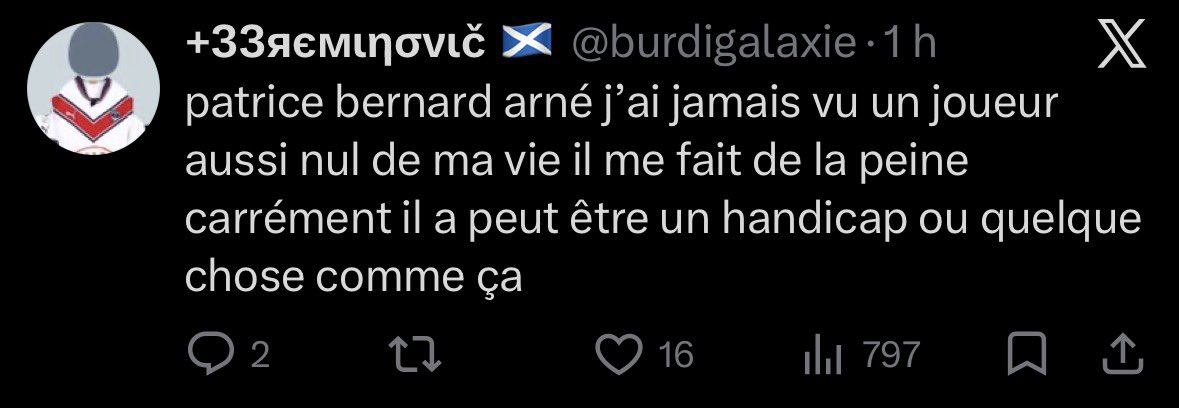 reniflecabien's tweet photo. @burdigalaxie Et tu parles d’etre ridicule, va te faire enculer je t’engrosse https://t.co/tkLNj8Ih9b