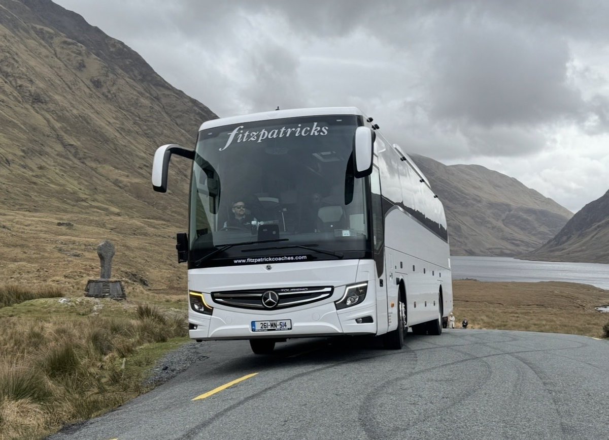 fitzpatrickcoac's tweet photo. A few photos of our coaches out and about this week on tour. 
#fitzpatrickcoaches #tourireland #eire #visitireland https://t.co/mBFgszbvRC