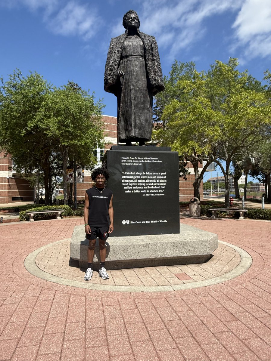 KevinHunterIII's tweet photo. Had a great visit and learned a lot during my tour at Bethune-Cookman University during my time in Florida.
@bethunecookman 
@BCUAthletics https://t.co/6GJ4THMejs