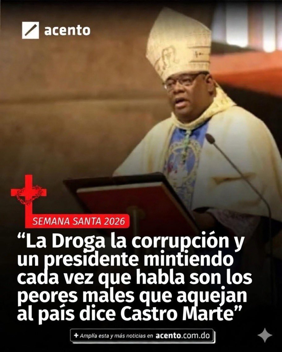 Sin titubeó y sin pelos en la lengua la Iglesia Católica le dice la verdad a Luis Abinader 😬😳👇