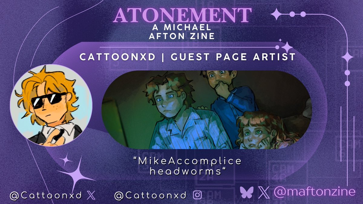 Atonement : A Michael Afton Zine tweet media