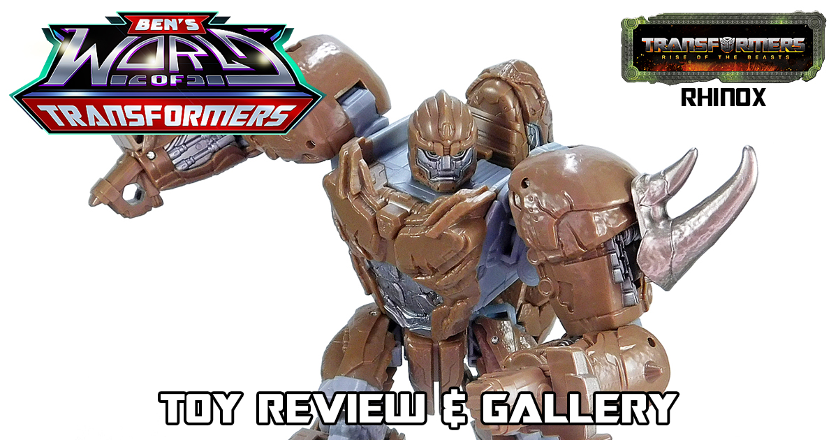 BWTF_Ben's tweet image. ICYMI: Before he received the "Studio Series" treatment there was a Voyager Class-esque figure of #Transformers #RiseoftheBeasts Rhinox!  Check out my review and gallery of this #Walmart exclusive here - bwtf.com/toyreviews/rot… #actionfigures #Hasbro