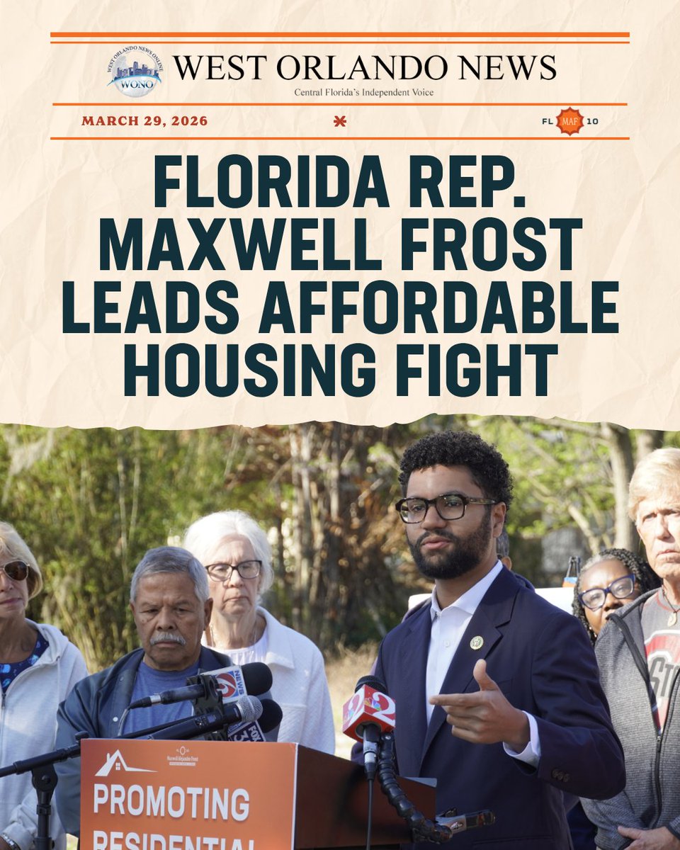 Congressman Maxwell Alejandro Frost tweet media