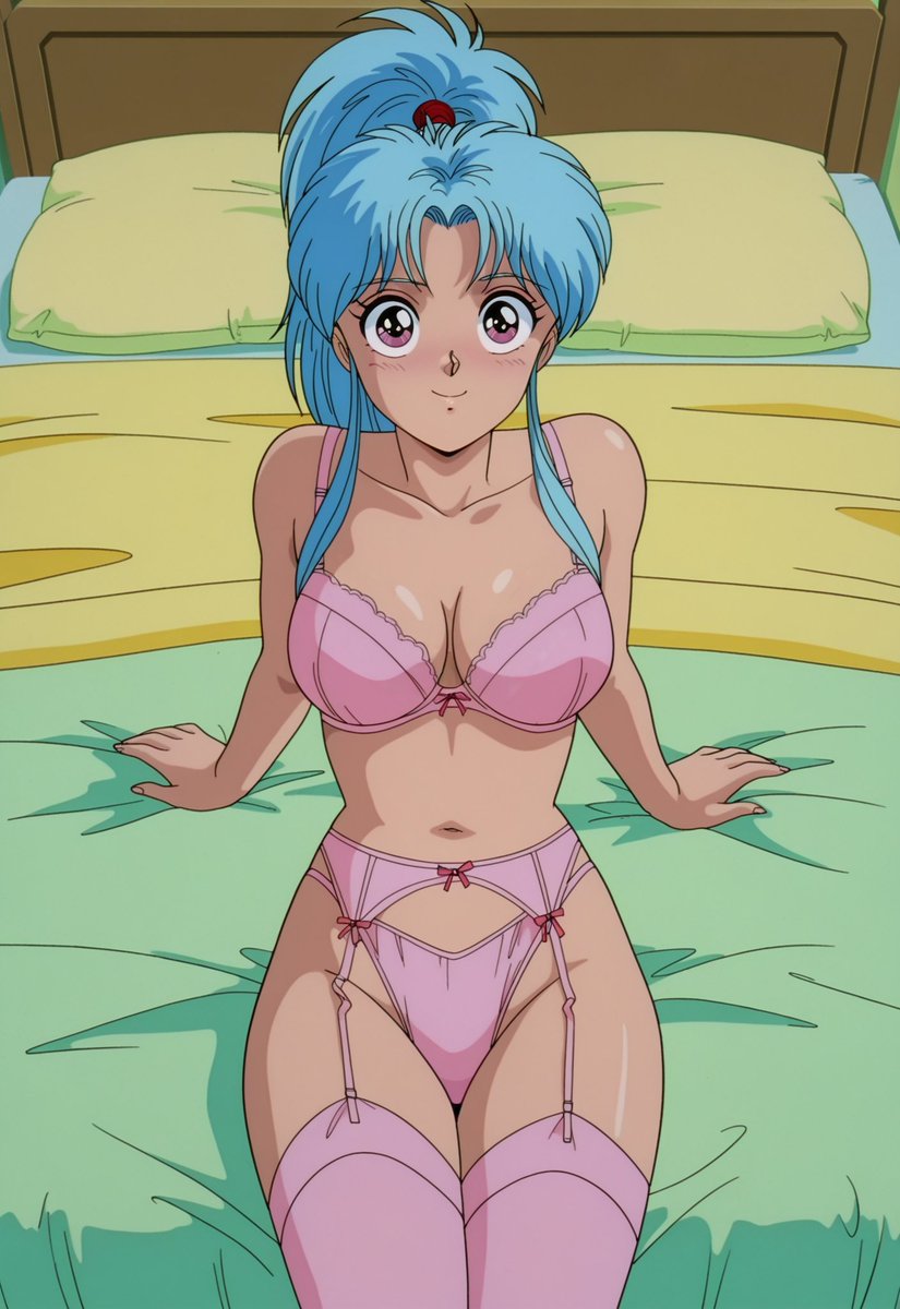 Botan (Yu Yu Hakusho) in Lingerie
