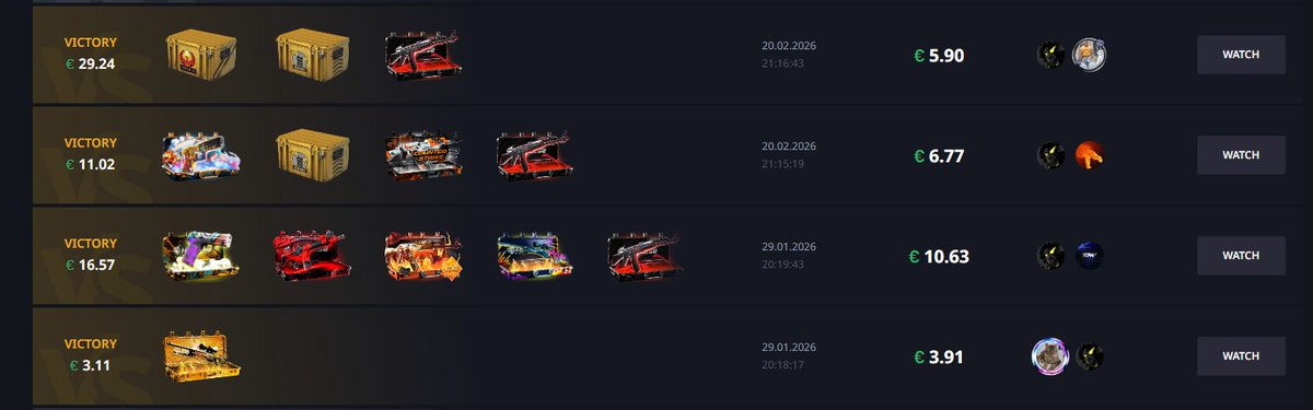 LeezzyCS's tweet photo. @hellcase 4 winstreak @pbm_theo @Prejean_Thomas https://t.co/vzr8vIFdox