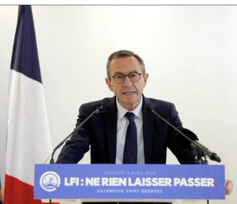 Retailleaux candidat officiel de LFI pour 2027, avec le nouveau slogan: Ne rien laisser passer !