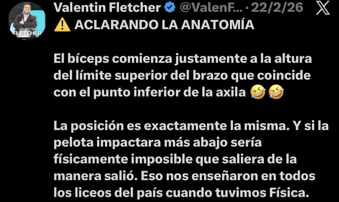 MaxiPerez14's tweet photo. @ValenFletcher Abandonar como en el 49? Cultura Nacional.
Por otra parte, se te terminaron las clases de Anatomía que ya no las das más? https://t.co/spVv8Q3d9K