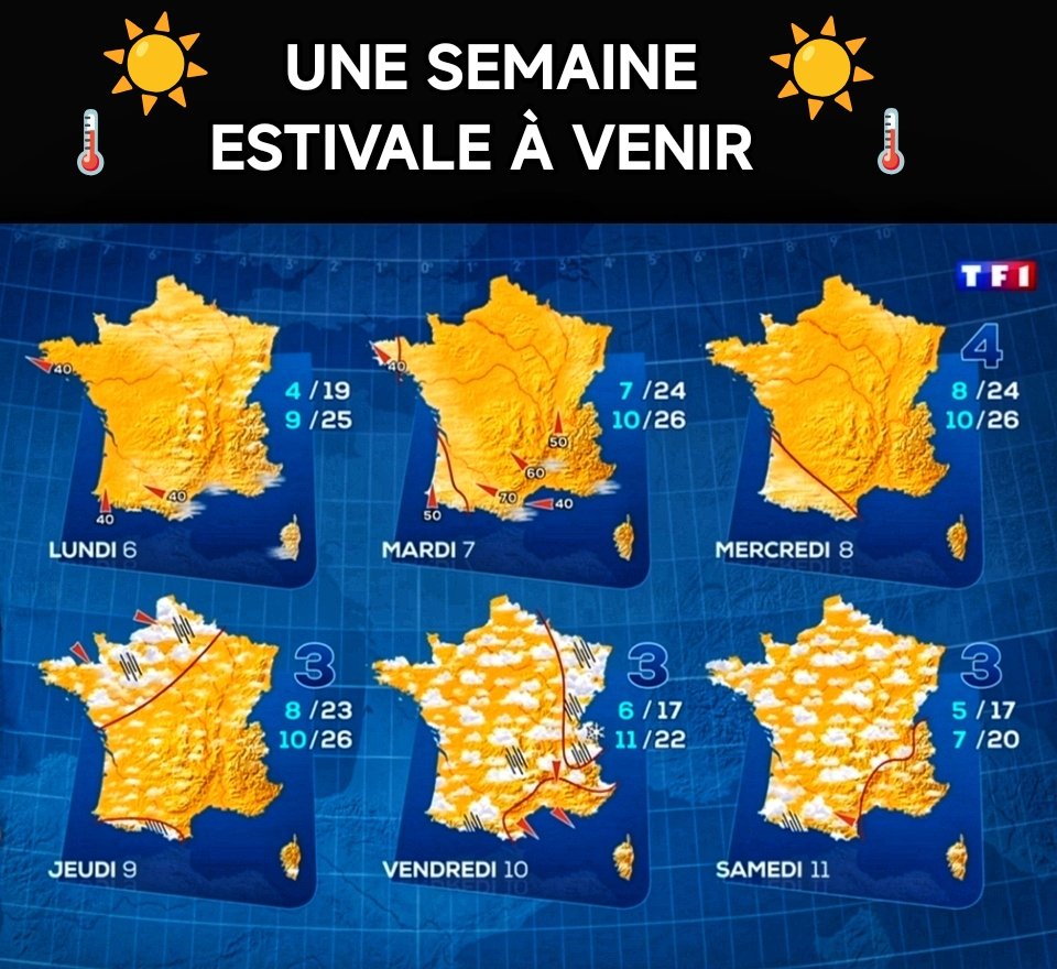 ☀️ Météo Basse-Normandie tweet media