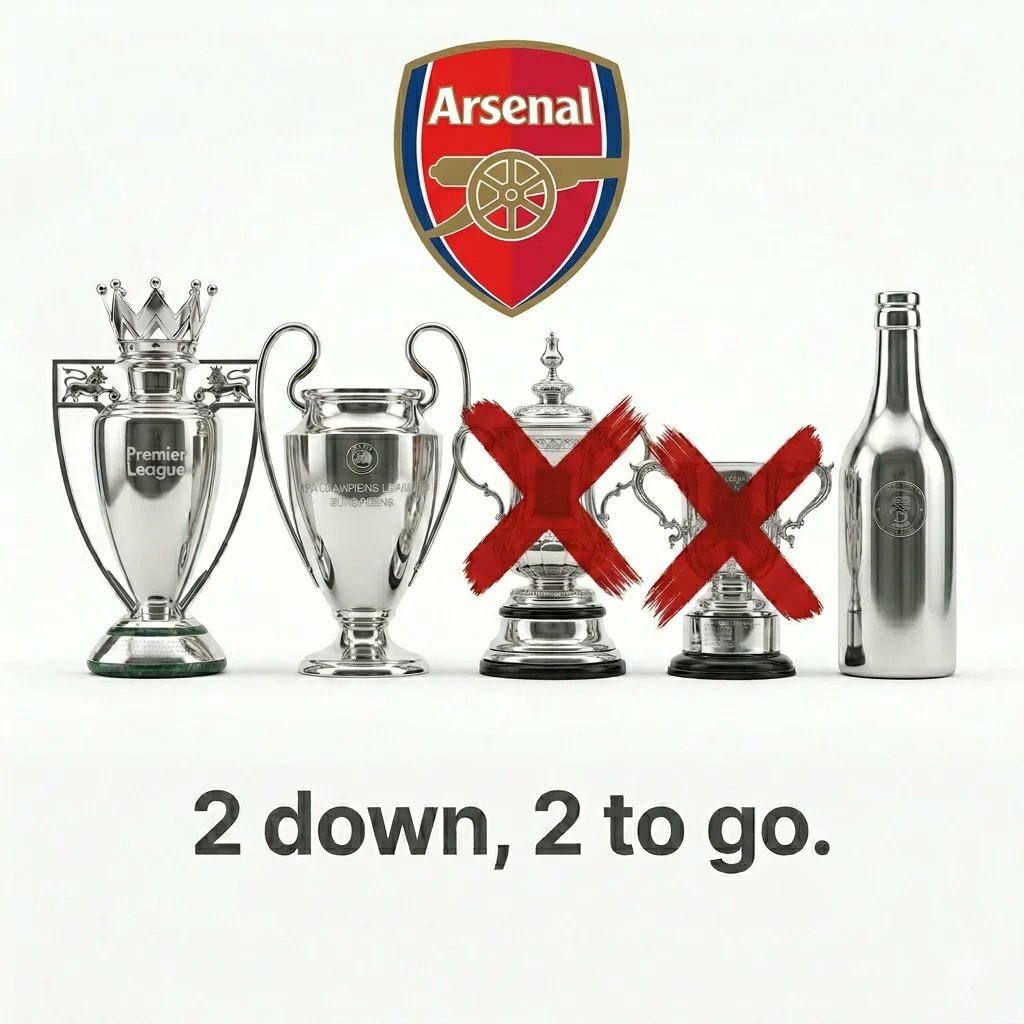 Quadruple reduced to treble and now double...😂🤣😂🤣..We await to see if it's eventually a bottle.🤣😂🤣