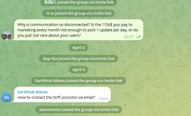70 hours since the Drift hack.  
>$280M stolen. At peak? $700M.  
Users: still waiting for a single reply. Team: silent.  
>This isn't bad luck. This is a choice.

$700M  let's be real about the scale.
>That's 2 hospitals. 
>10,000 salaries for 5 years. Real money. Real people.