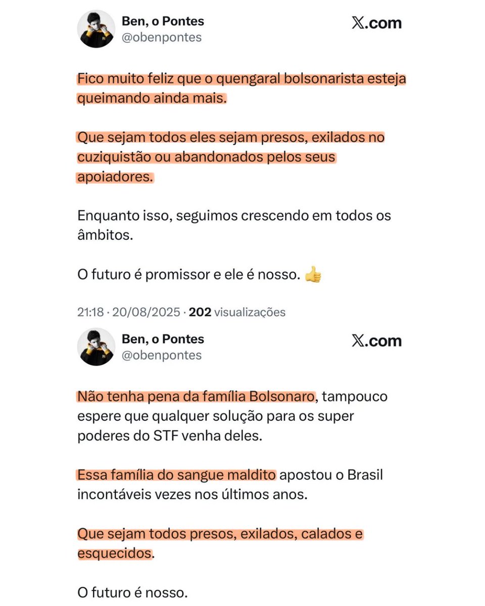 lulavassalo's tweet photo. @obenpontes Vermes que tentarão os votos do Bolsonarismo para depois voltar a atacar e mentir.

Não nesse turno.

Vamos desmascarar a todos. 

#FlavioBolsonaroPresidente https://t.co/C5FYTT3LTK