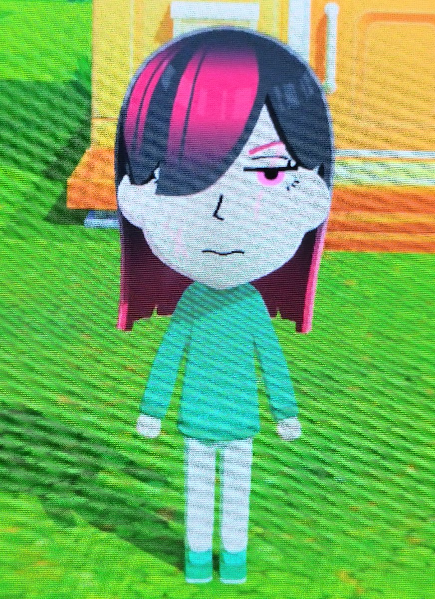 HanazonoJerks's tweet photo. “Wait... Is that a Mii? She's staring at me... Menacingly...

SHE HAS MARACAS!!” https://t.co/LtMl9Soxho
