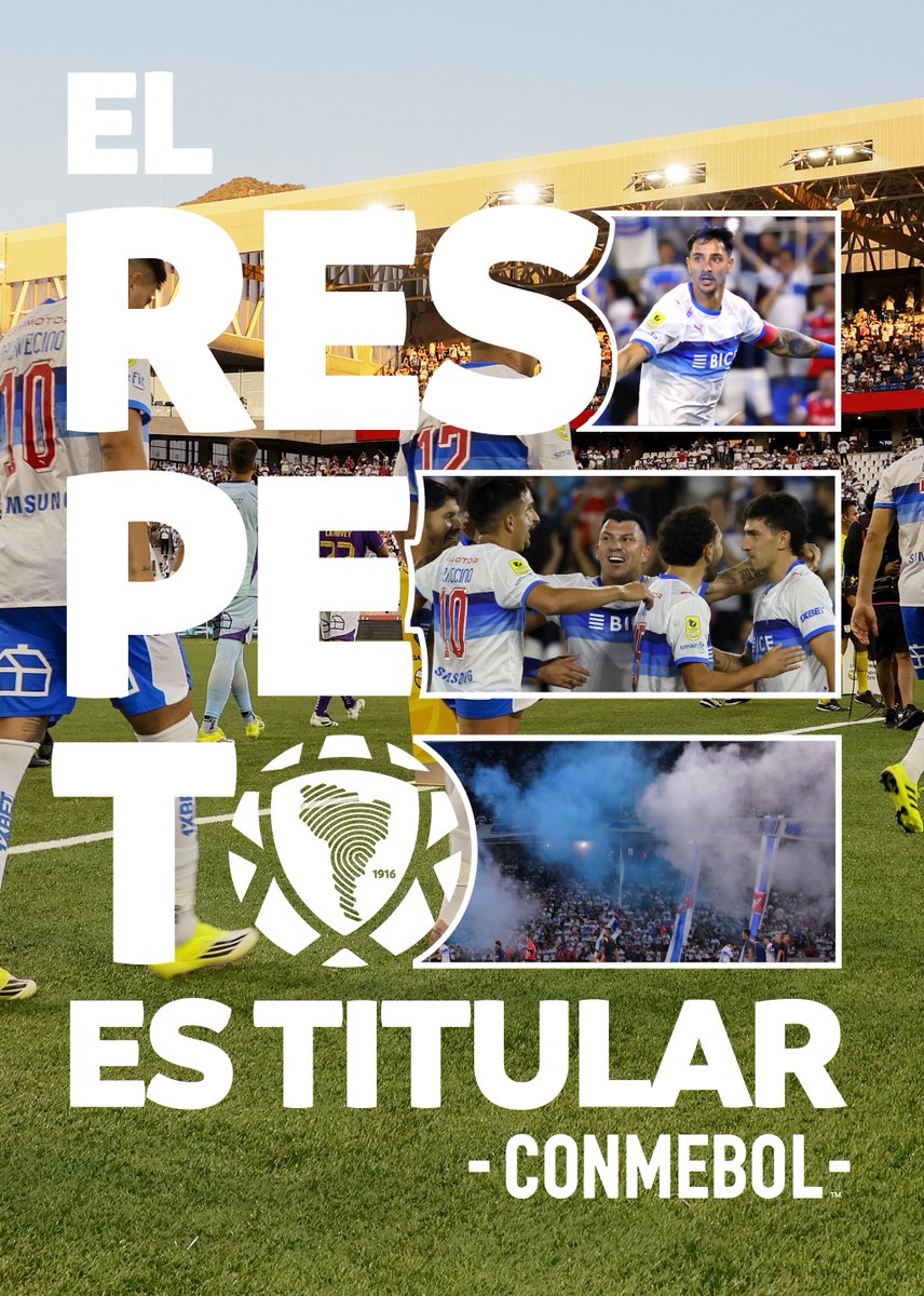 Cruzados's tweet photo. A toda nuestra hinchada: tu apoyo es vital, pero el respeto es intransable.

Cualquier conducta racista, clasista o xenófoba va en contra de los valores de Universidad Católica y no tiene lugar en nuestro estadio.

@CONMEBOL mantiene tolerancia cero ante cualquier acto de discriminación. Este martes ante Boca Juniors alentemos con todo, cuidando al club y representándolo como corresponde.

#RespetoEsTitular
