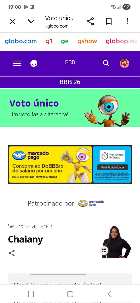 lupita5081's tweet photo. @vtzeros Não importa!!! BBB não é um reality de caridade.
#ForaChainy https://t.co/YDlsaWfdBT