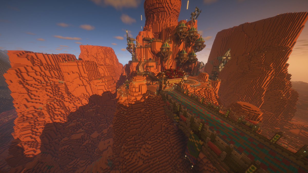 Homissan_Brand's tweet photo. #FF7 in #Minecraft today's progress!٩( 'ω' )و☄️
Cosmo Canyon under construction!
for the past few days, I've been solely focused on building the surrounding mountains...
⛏_(›´ω`‹ 」∠)_ https://t.co/c9Qh4aGIdI