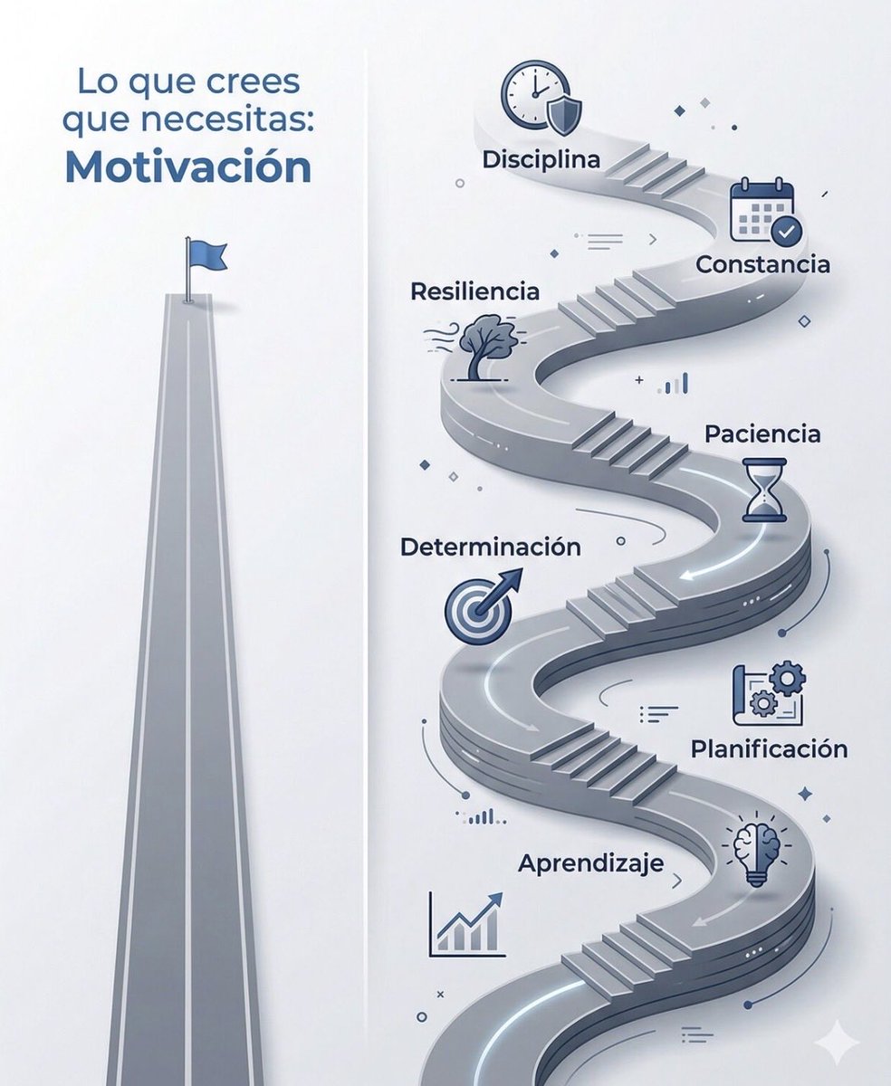 sebas_aristi1's tweet photo. Llevas años esperando sentirte listo.
Ese momento no existe. 😶
La motivación no es el combustible. Es el humo de quien ya lleva tiempo quemando. 🔥
Muévete antes de sentirla. https://t.co/xhdpzmyw1X