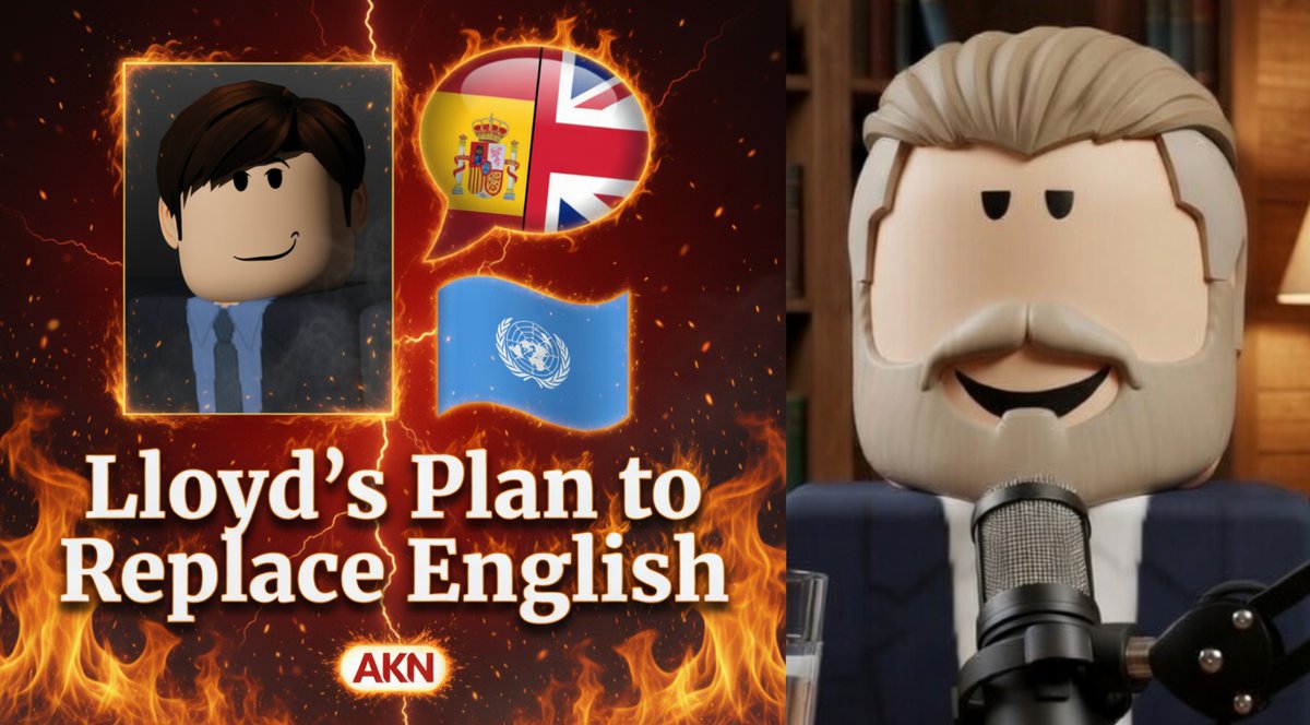 🚨 KARLSSON REPORT: English has long been the world’s lingua franca, but that could soon change—because of a man named Christopher Lloyd.

Lloyd is UN’s number two, he has already replaced English-speaking states with Spanish ones and now aims for a Spanish speaking U.S.