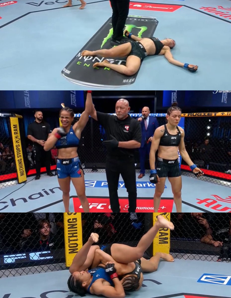 MMAUNCENSORED1's tweet image. Dione Barbosa wins by majority decision over Melissa Gatto #UFC #MMA