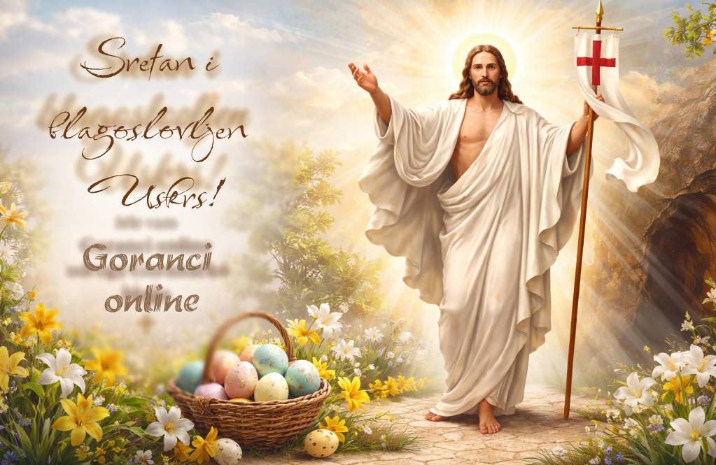 gorancionline's tweet photo. Sretan i blagoslovljen Uskrs! https://t.co/ebOZ9uIPK0 https://t.co/J1SSuz1oLZ