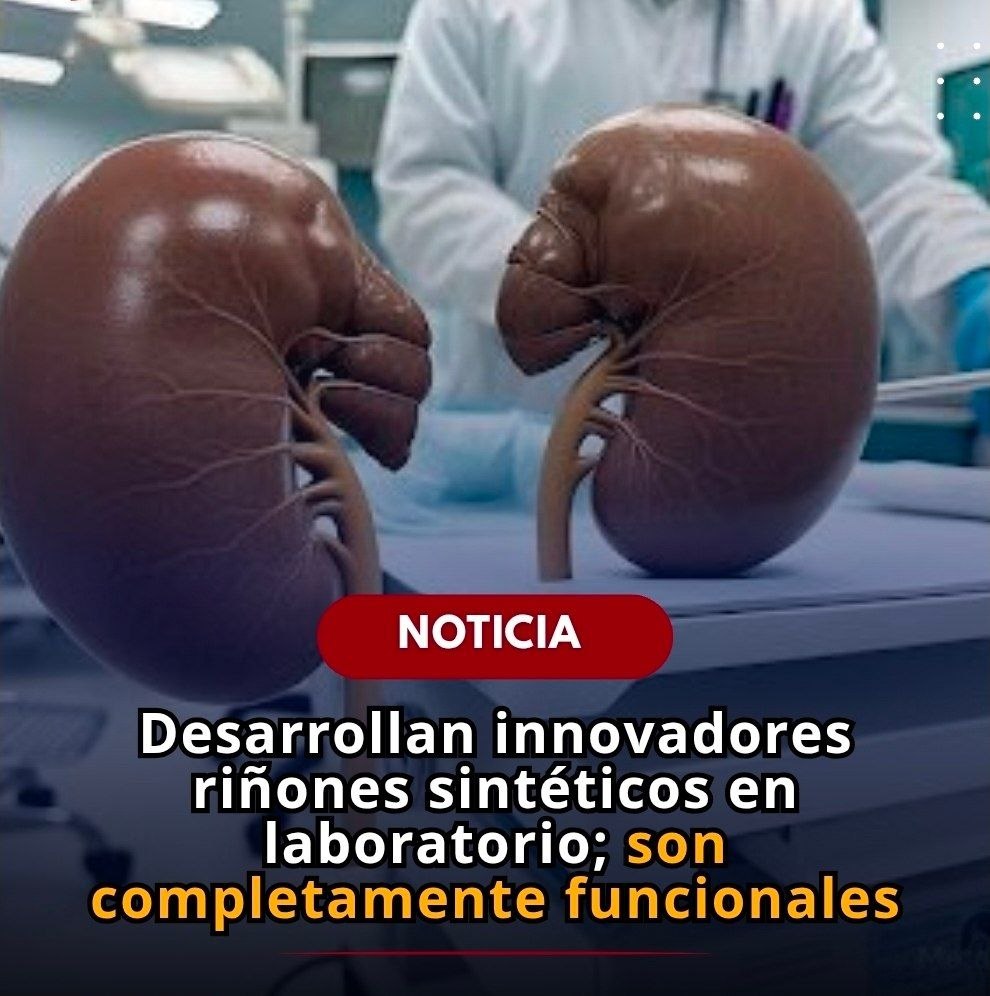 Científicos logran crear riñones sintéticos en laboratorio; podría poner fin a la falta de donación de órganos. Este logro implica el desarrollo de organoides renales más complejos y maduros de lo que se había podido lograr antes, significando que sería posible crear riñones