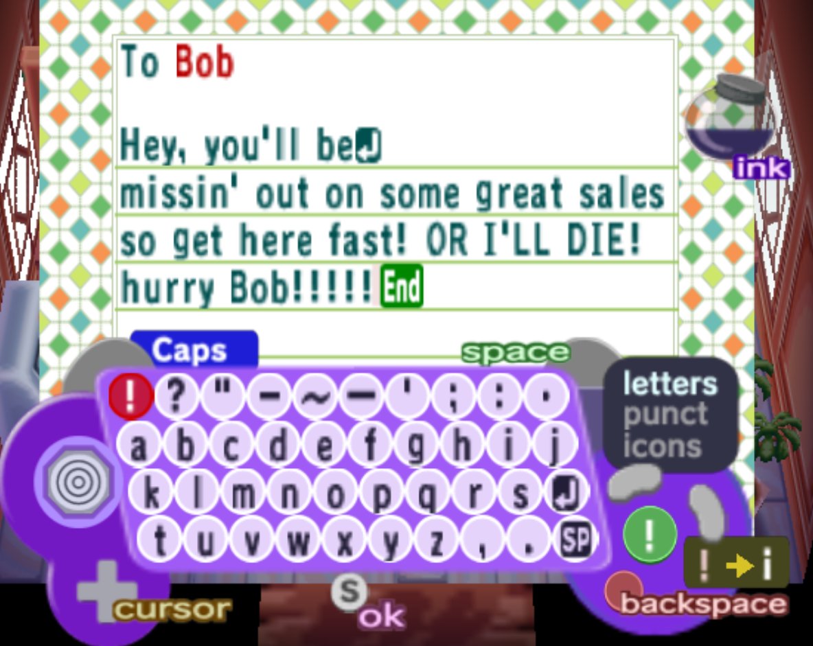 been playing animal crossing 2003 and its been pretty fun