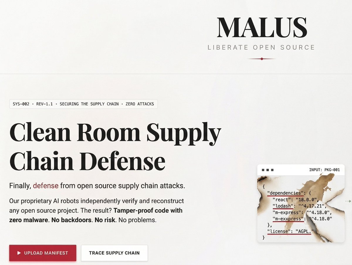 Malus tweet media