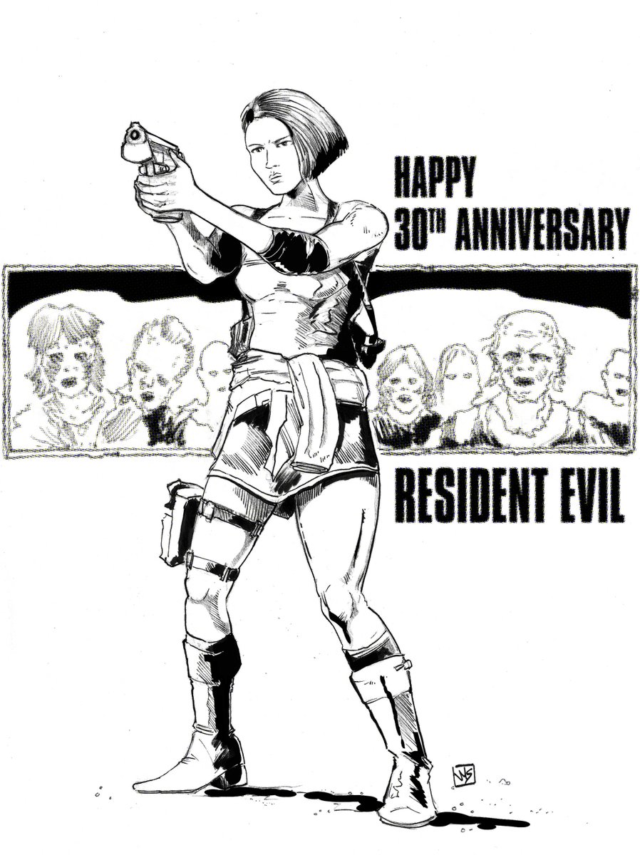 Jill Valentine in progress

Happy 30th anniversary Resident Evil 🍰