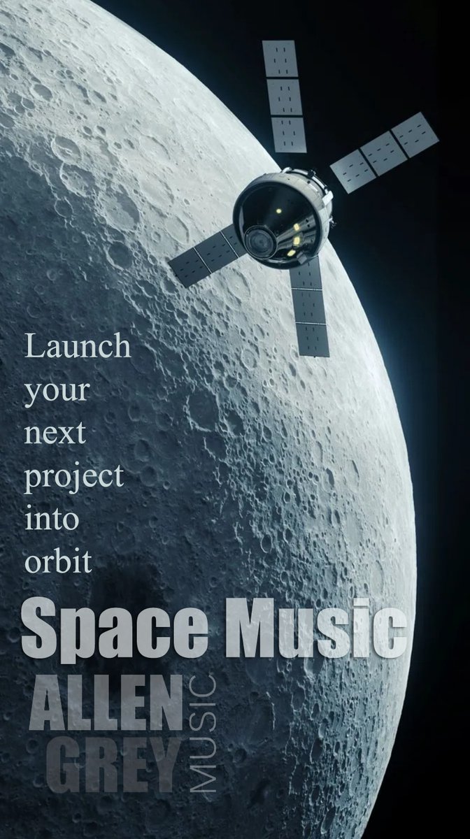 AllenGreyMusic's tweet photo. 🚀 New cinematic space track inspired by the next era of exploration

Think Artemis II vibes 🌕
Perfect for films, trailers &amp; tech visuals
🎧 Royalty-free
👇 Listen &amp; license
https://t.co/8TUnJx1m34

#SpaceMusic #CinematicMusic #SciFi #Envato #FilmMakers #NASA https://t.co/x3nI6G8fA8