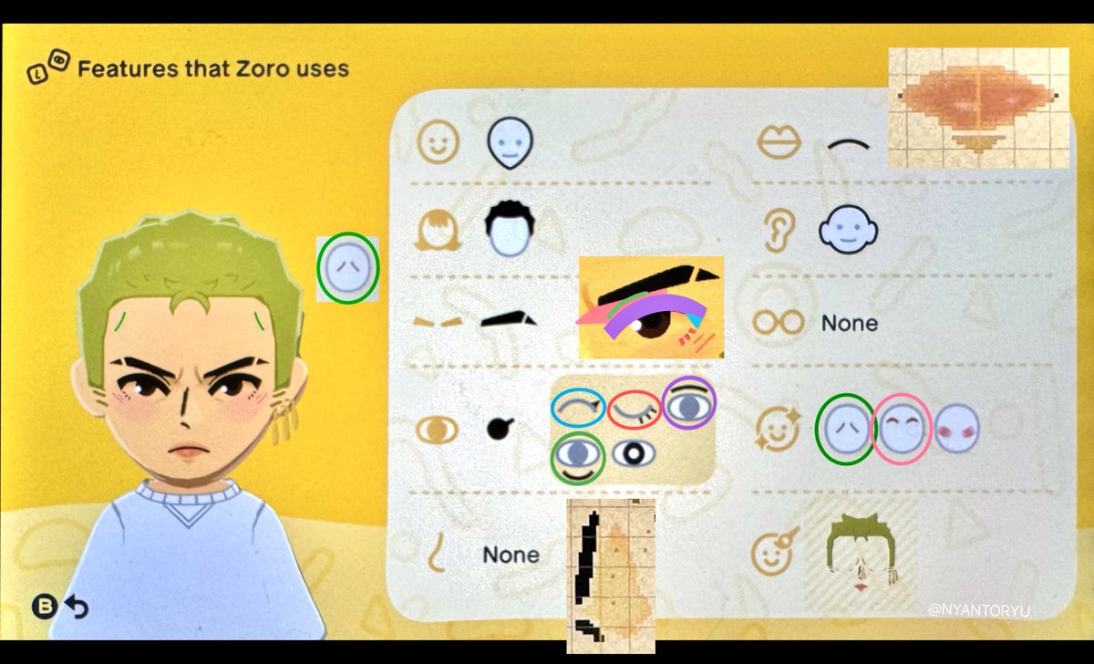 zoro mii guide for anyone that asked!