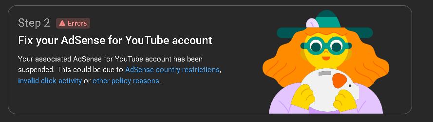 MedRahab's tweet photo. @TeamYouTube Hi @TeamYouTube,

Thanks for restoring my account.

I still have a monetization issue — YouTube says my AdSense is suspended for “invalid activity,” but it was working fine before.

All my traffic is organic (TikTok: medz.explains, IG: medzexplains0). Please review.

#YouTubeHelp https://t.co/YGWYNa3f1R