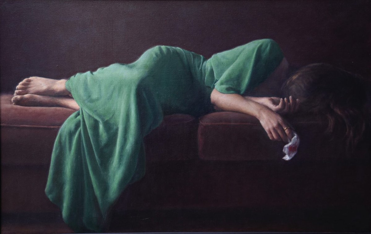 GuernseyJuliet's tweet image. #Words #Art #GN #LoveLovers
“To be loved means to be consumed. To love means to radiate with inexhaustible light. To be loved is to pass away, to love is to endure.” 
Rainer Maria Rilke

🖌Alex Russell Flint🇬🇧Consumed I

Tag ⬆️⬇️