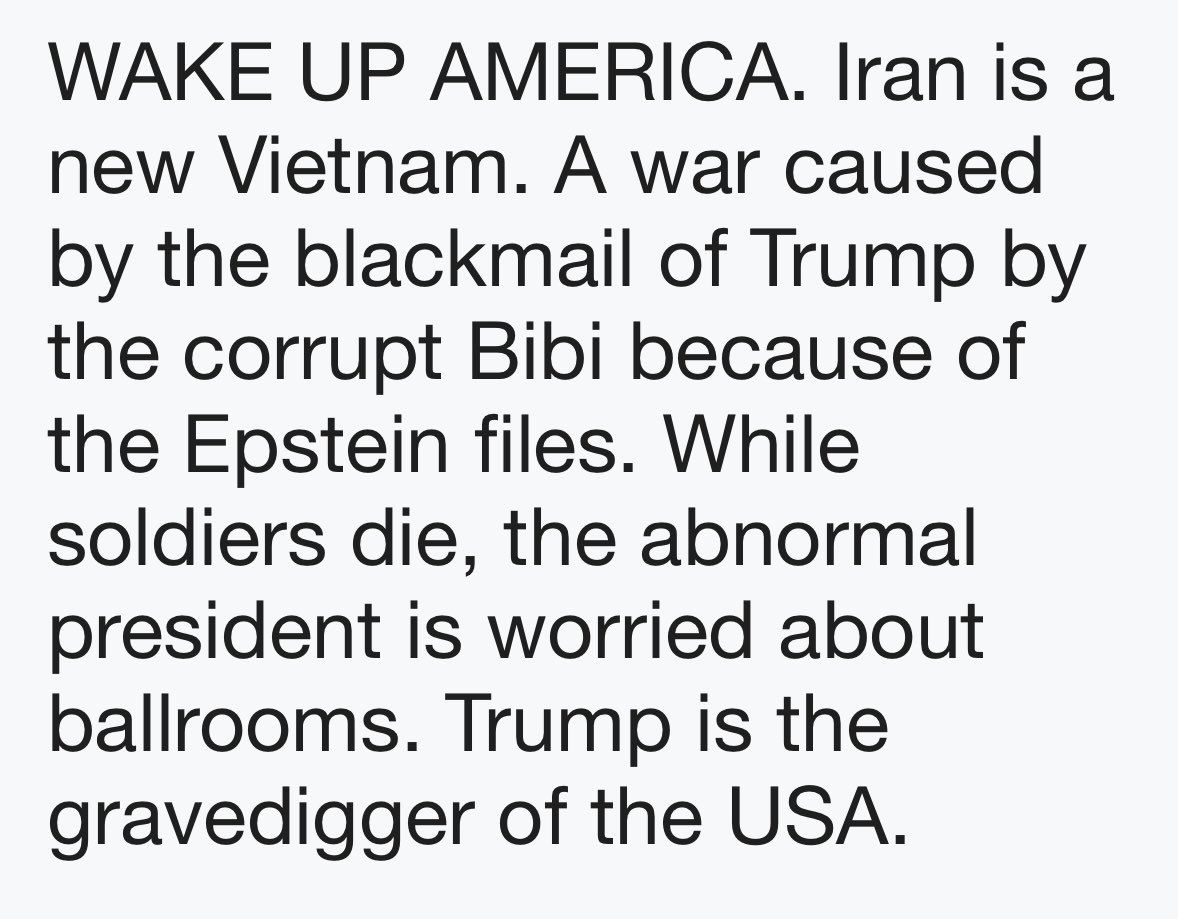 MNN1964's tweet photo. @TrumpWarRoom @grok https://t.co/IG61UZm08p