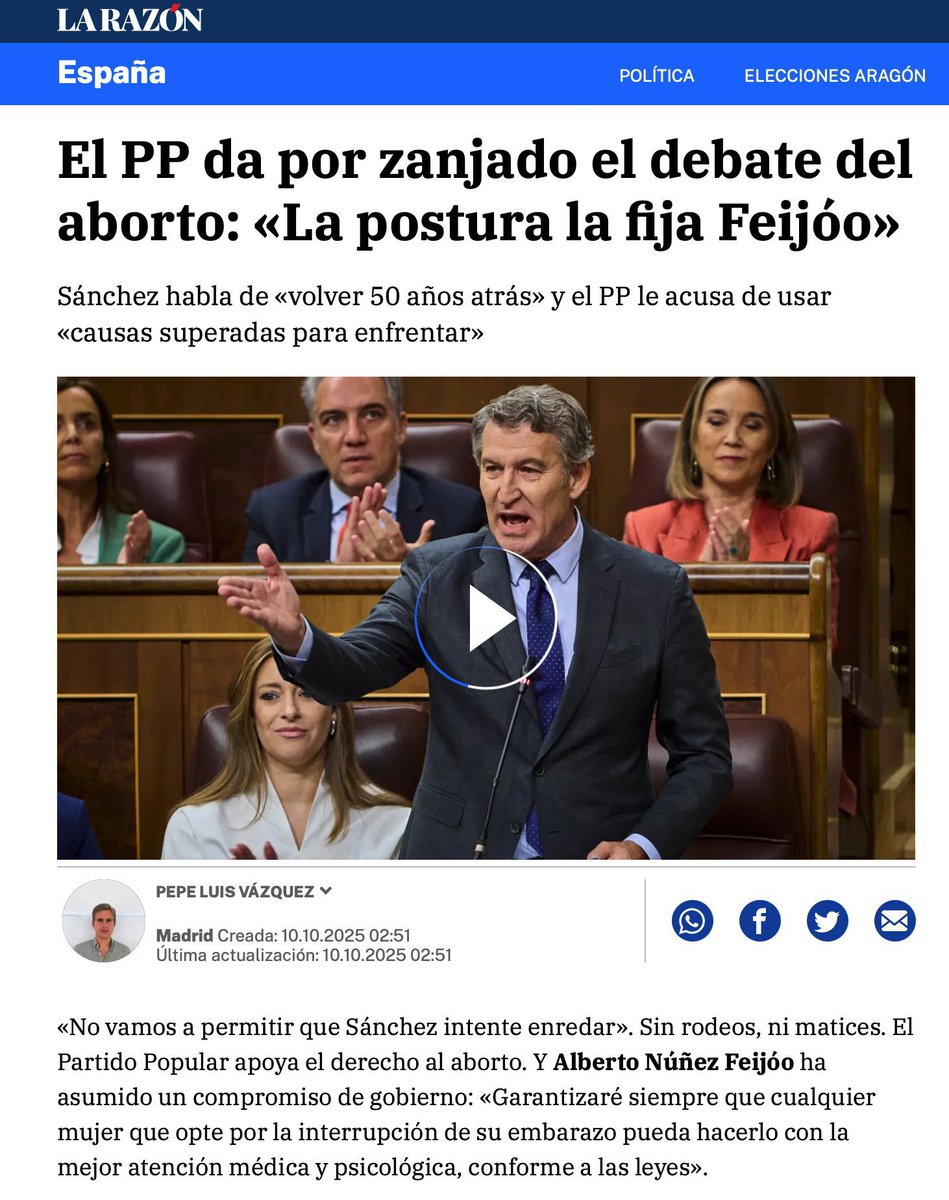 FreeQuin's tweet photo. @GutierrezTejero @davidceyeme @infovlogger36 Almudena. 
Católica practicante y votante del PP.

Sin rodeos, ni matices. El Partido Popular apoya el derecho al aborto. Y Alberto Núñez Feijóo ha asumido un compromiso: 

«Garantizaré siempre que cualquier mujer que opte por la interrupción de su embarazo pueda hacerlo…» https://t.co/guYTEHd5Ci