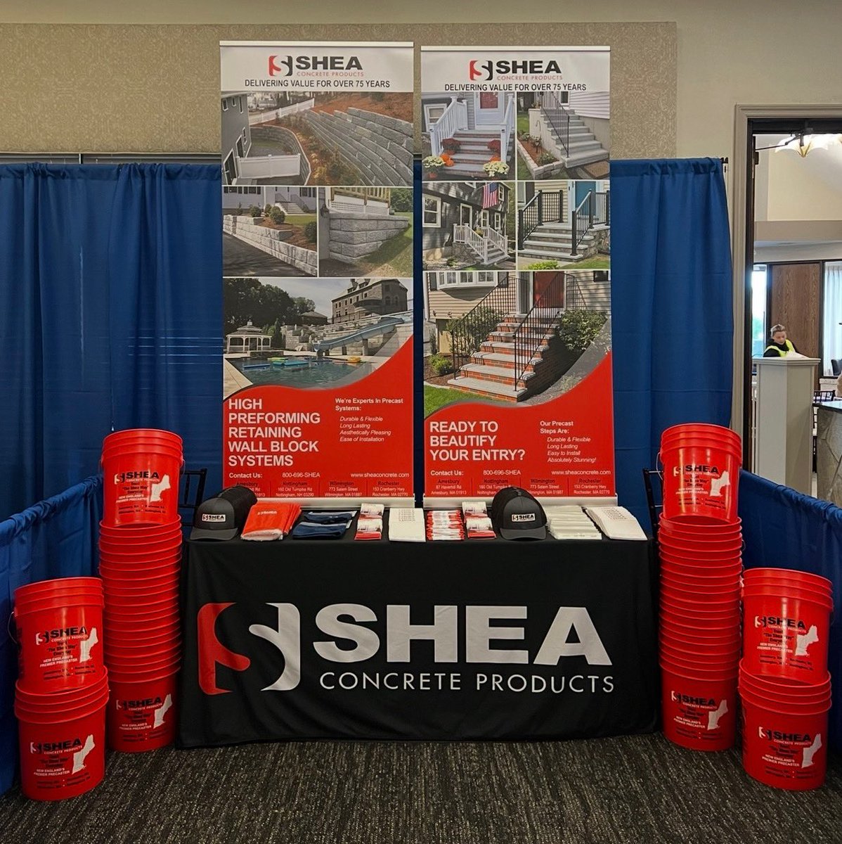 SheaConcrete's tweet image. Great job “Greater Salem Contractors Association” in hosting the “1st Annual Home Show” 👍 … We look forward to next years event &amp;amp; all that you have planned for this program year 🇺🇸 … Teamwork makes the dream work #thesheaway #madeintheusa🇺🇸 #teamworkmakesthedreamwork