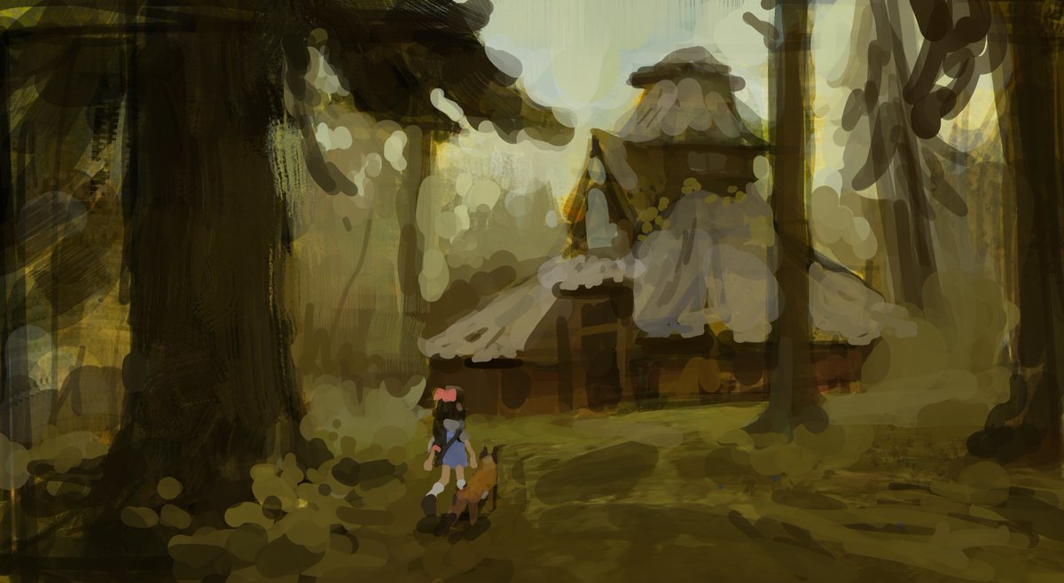 NinaKuusistoArt's tweet photo. #pleinairpril day 4 https://t.co/TmMJjQq3pK