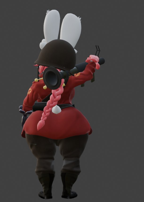 3D character model I recently worked on, Open for commissions
#3DArtist #3DModel #CharacterDesign #Blender3D #GameArt