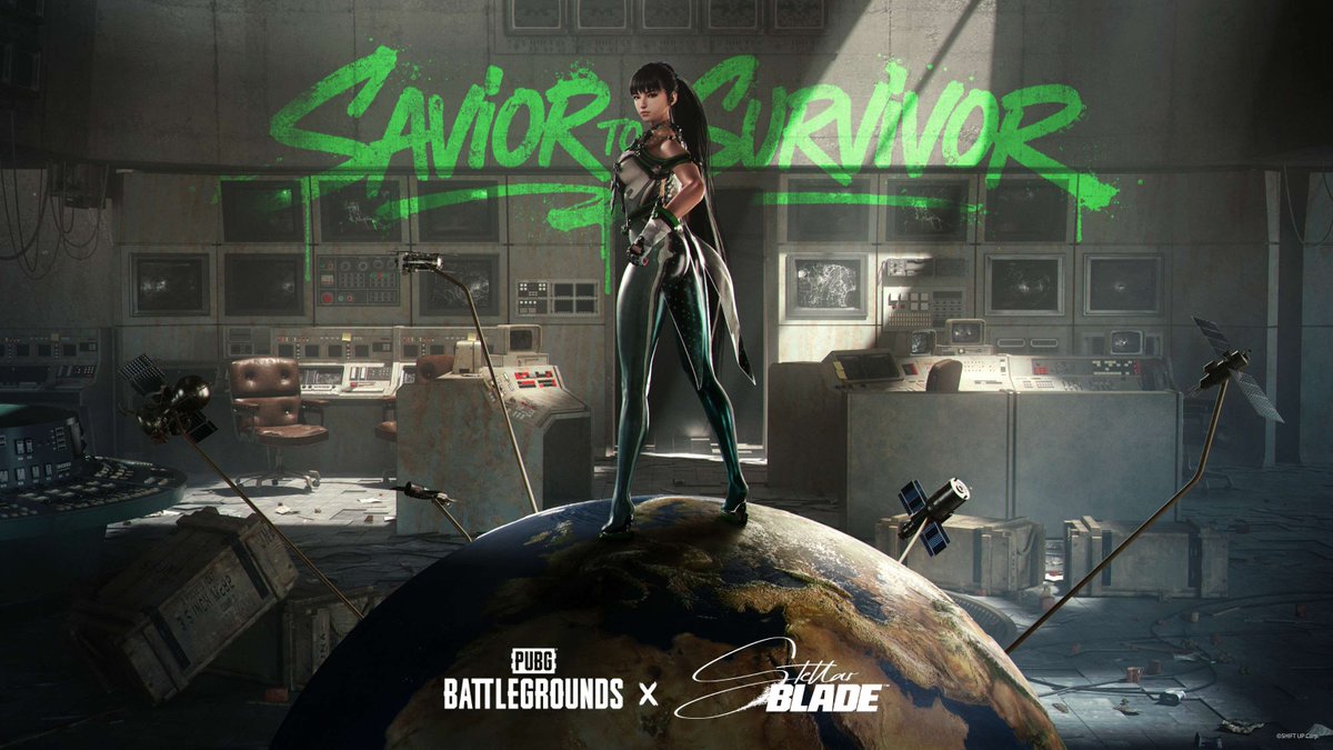 AsnBtd's tweet image. PUBG: BATTLEGROUNDS × StellarBlade 

コラボ企画のティザービジュアルをステラーブレイドで再現。
#VirtualPhotography
#StellarBlade 
#PUBG