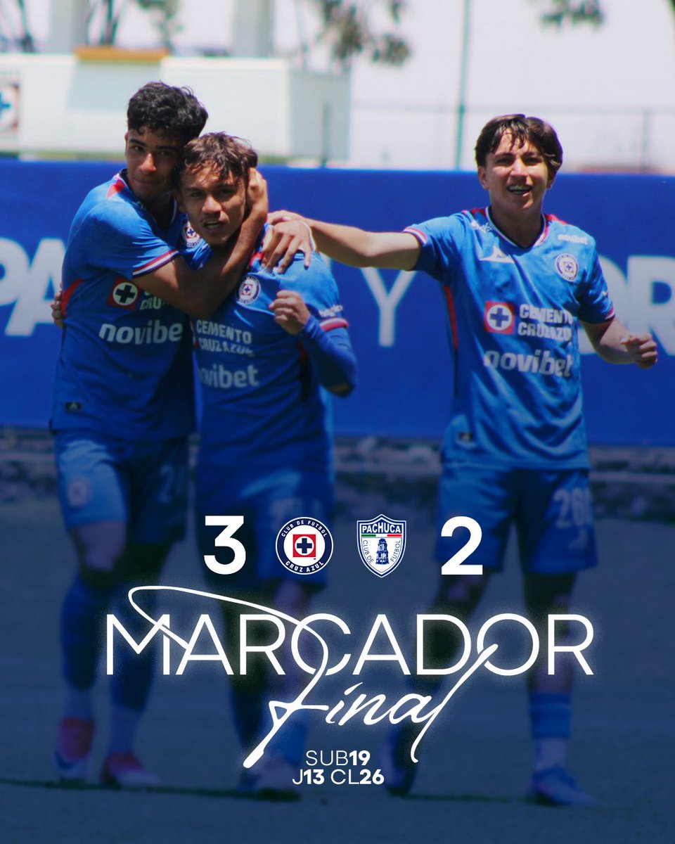 AzulBasicas's tweet photo. VICTORIA CELESTE 💙

La Máquina Sub19 se repone de un 0-2 para sacar los tres puntos en La Noria 🚂 https://t.co/RbVOtLxHyp