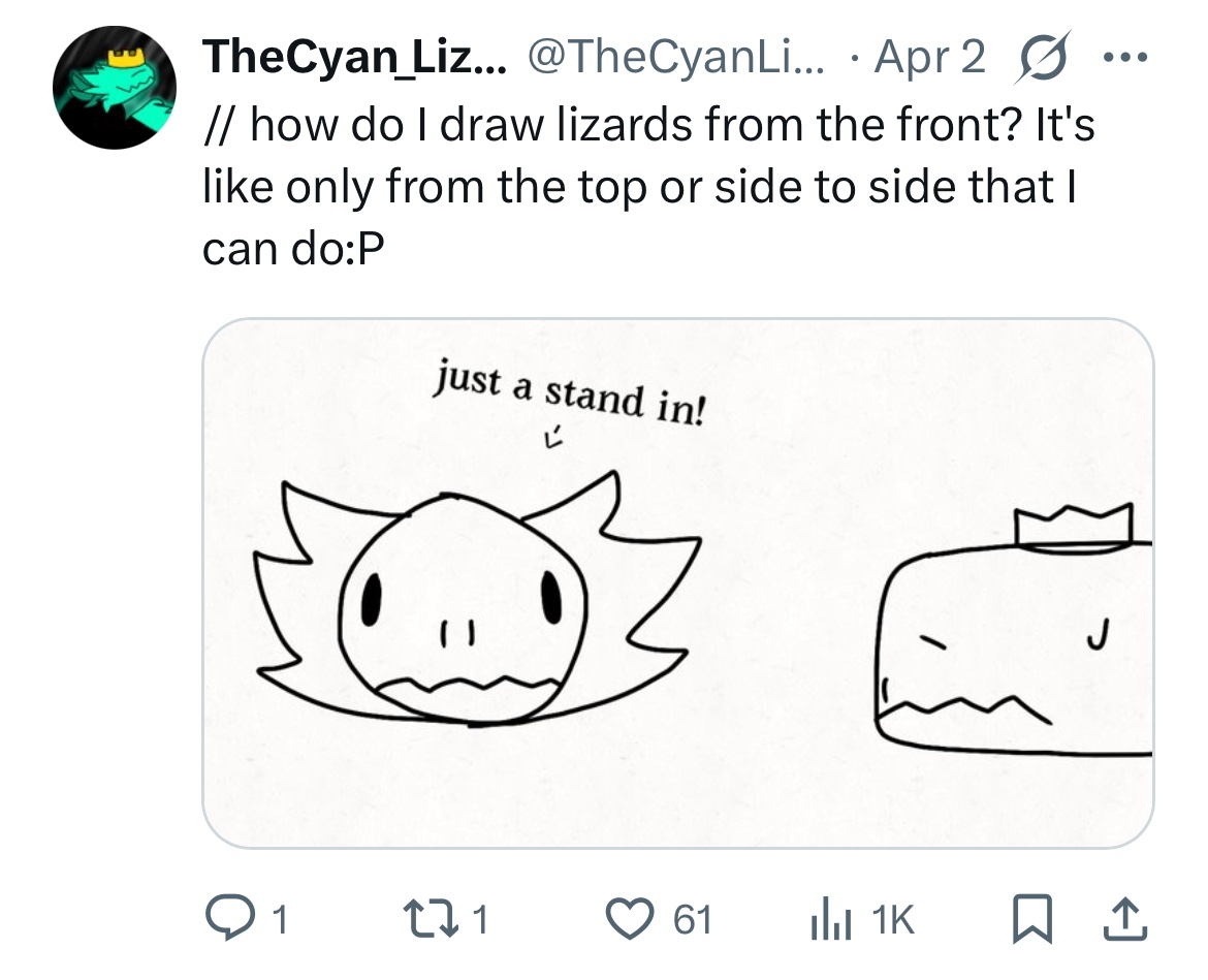 TheCyanLizard's tweet photo. // THANK YOU SO MUCH!!!!!!! https://t.co/nAnQhC7Ila