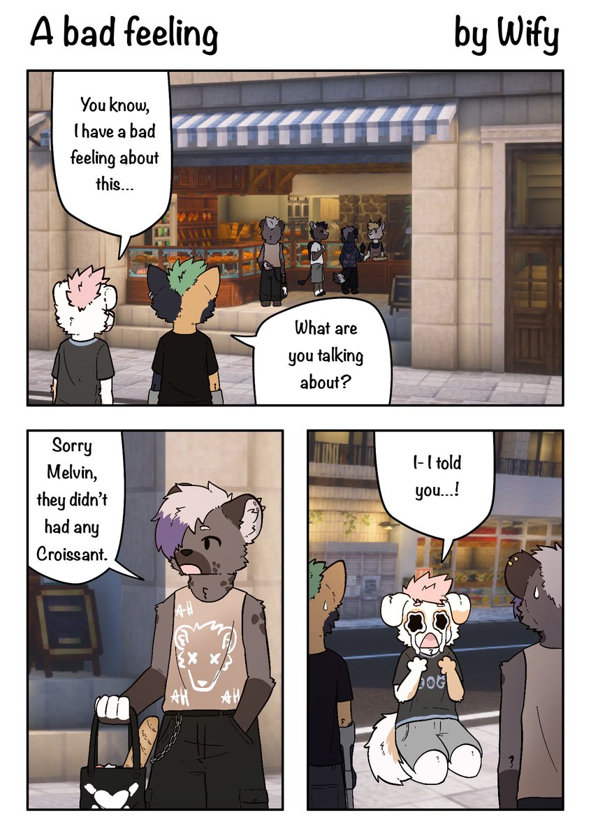 SmolWify's tweet photo. First small comic page for the best trio 👉👈 Hope you'll like 🩷✨💙
⬇️ French version in comments ⬇️ https://t.co/YNAf6NY5Fx